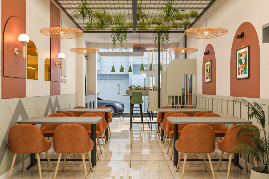 Restaurant Interior Design Dwarka Expressway Delhi